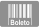 ícone pagamento via boleto
